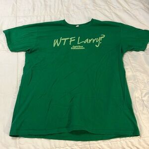 Short sleeve green Curb Your Enthusiasm t shirt